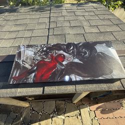 Venom VS Spider Man Canvas 