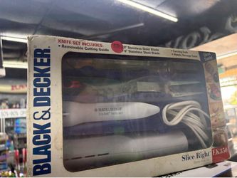Black & Decker Slice Right Electric Carving Knife Set EK350