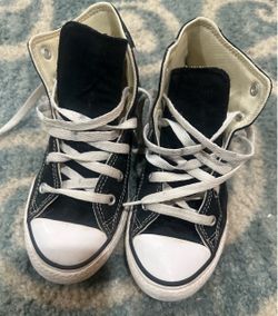 Converse Chuck Taylor All Star Canvas High Top Black Size 1