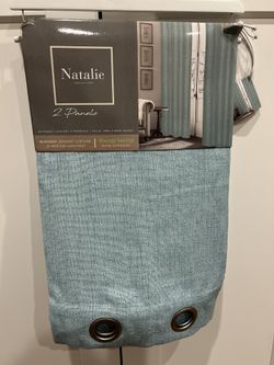 Blackout Curtain 38x84” New 