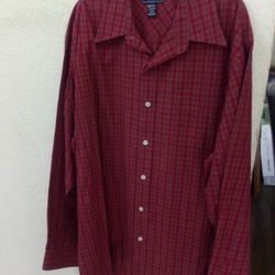 DOCKERS LONG SLEEVE SHIRT (XL)