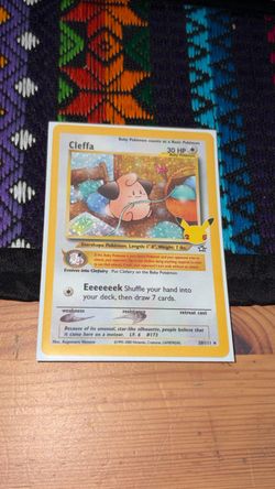Pokemon Cleffa  25th Anniversary TCG