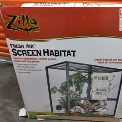 Zilla Fresh Air Screen Habitat