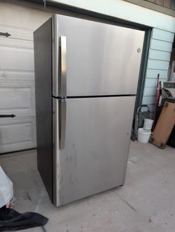 GE stainless fridge. Can deliver