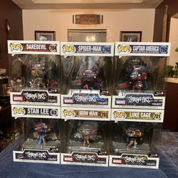 Funko Pop Marvel Street Art Collection