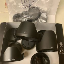 Lens Caps and Hoods