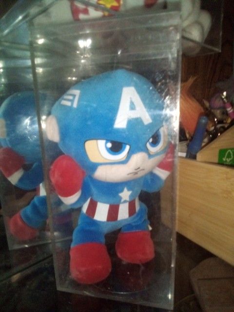 Captain America Beanie Baby 