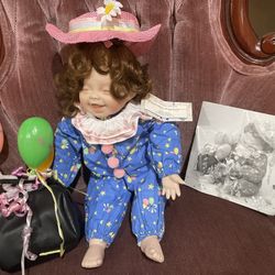 Ashton Drake Laughter is the Best Medicine Porcelain Doll w/COA