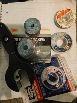 2=Lead Free Solder,2=120 Grit Abrasive Cloth,1=Electrical Solder