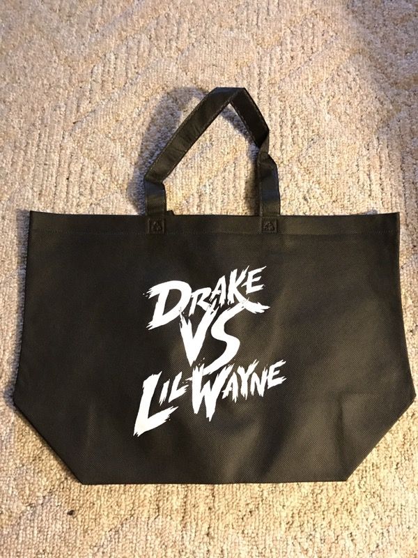 Drake vs Lil Wayne Tour VIP tote bag