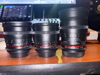 Rokinon lenses