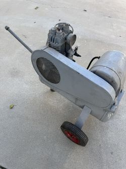 Vintage Heavy-Duty Air Compressor