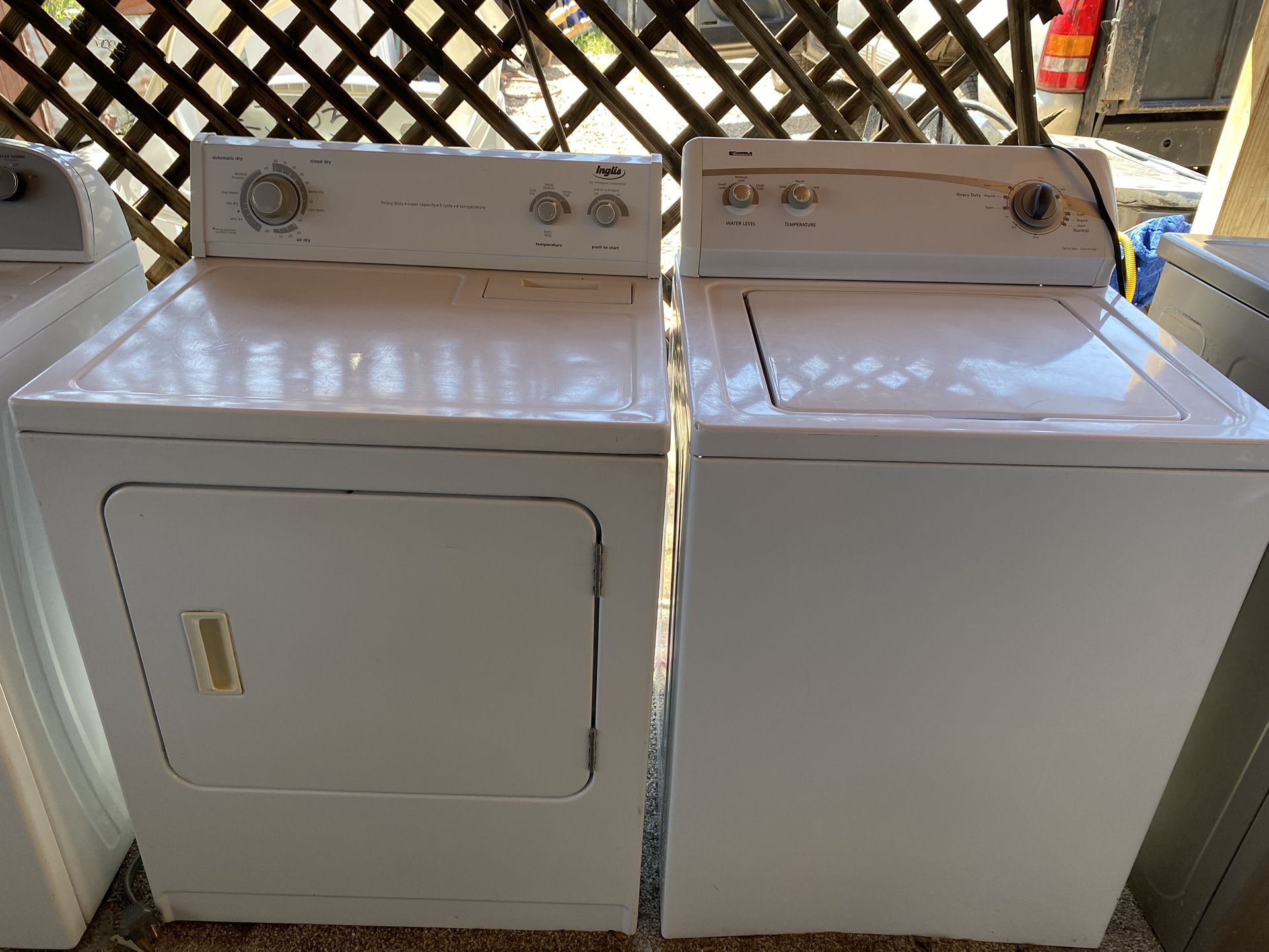 Kenmore, Washer And Electric Dryer Mismatch Set