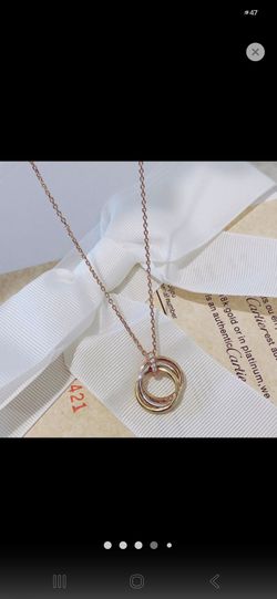 Cart~tier  necklace