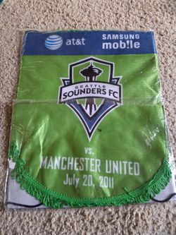 Sounders mini banner...... pending
