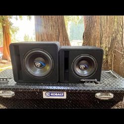 12’ Rockville VS10K54 K5 1200W Car Subwoofer Box, Pre-Loaded Vented Enclosure