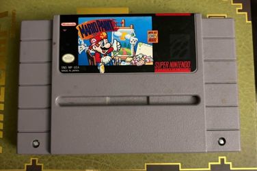 Mario Paint SNES Cartridge