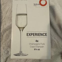 Stölzle Lausitz Experience champagne flutes - Set of 4