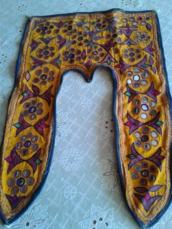 Antique mirror work wall decor