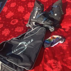 rollerblades size 29. and bag