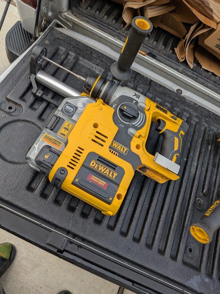 DeWalt Hammer Drill With Dust Extractor
