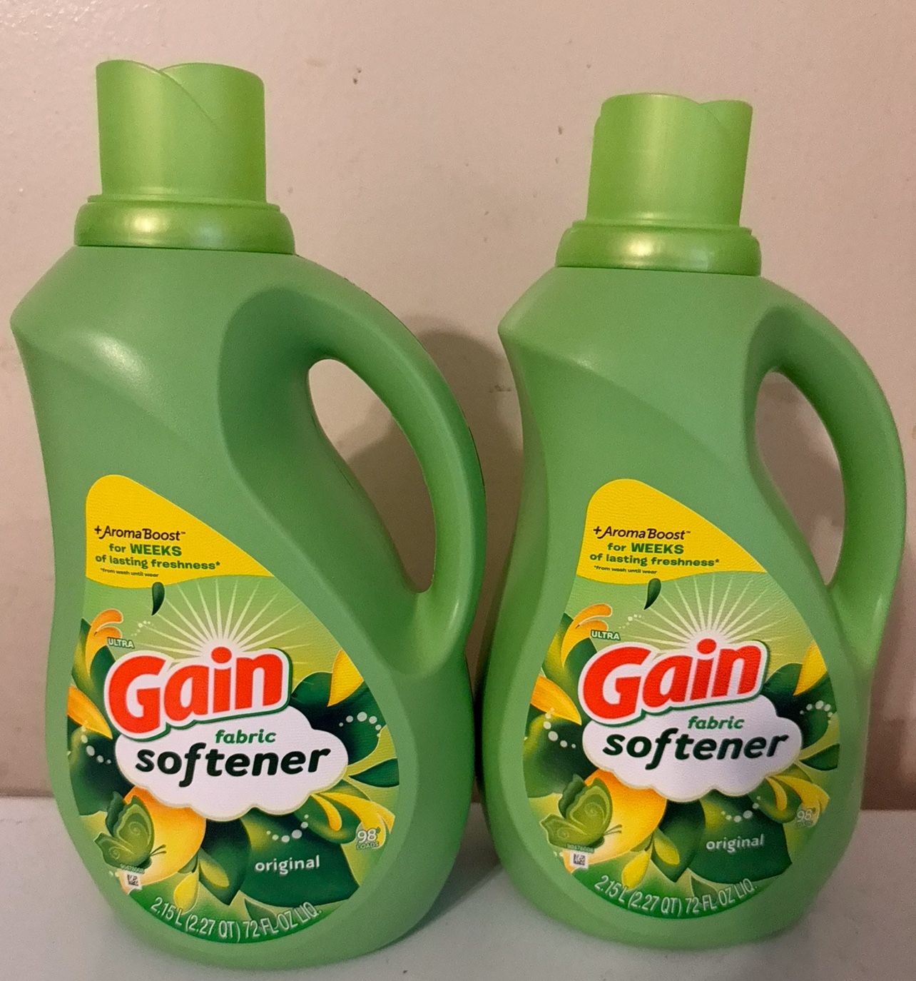 Gain Febric Softener (72 Fl Oz)