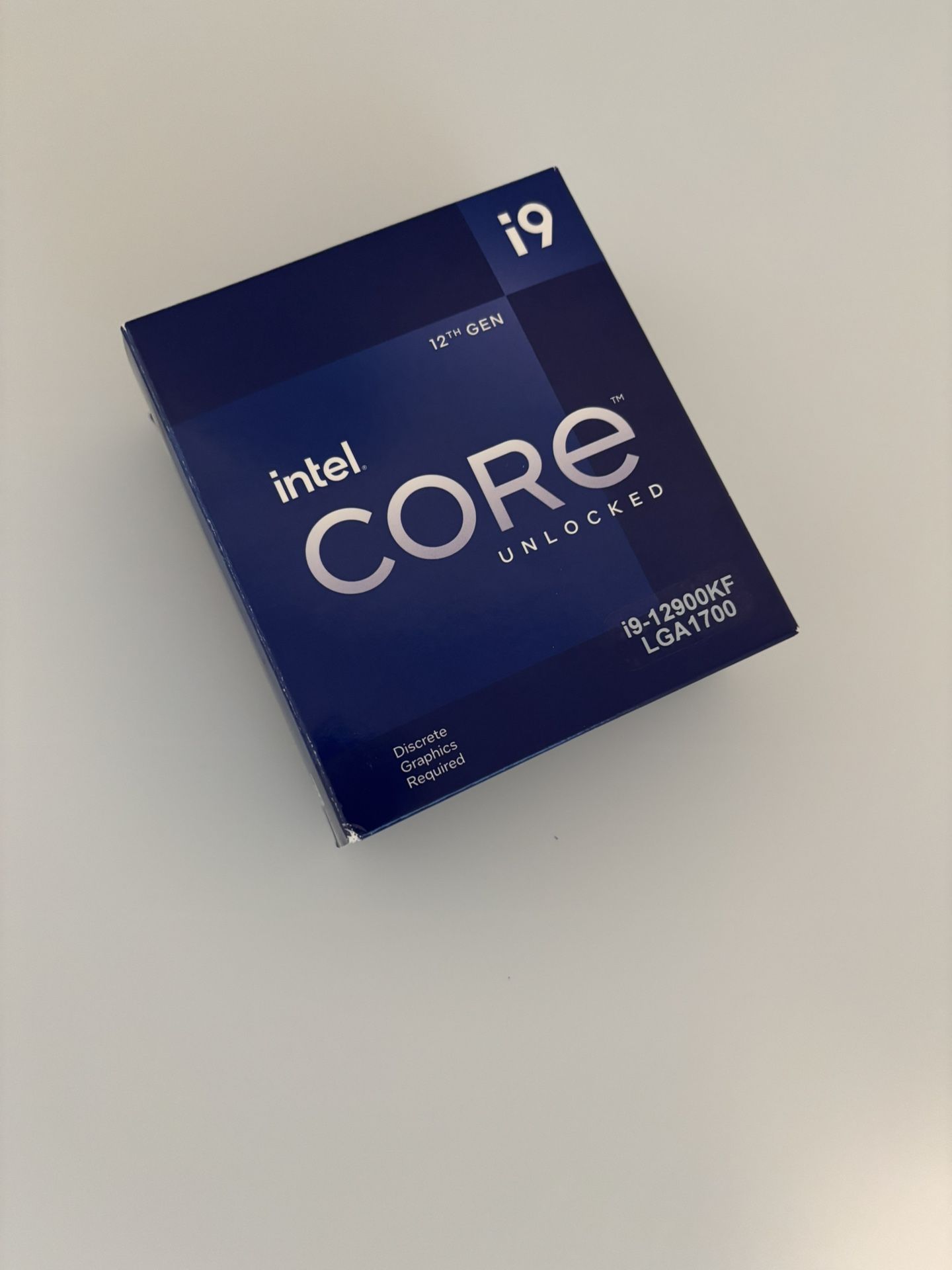 Intel 12900KF CPU