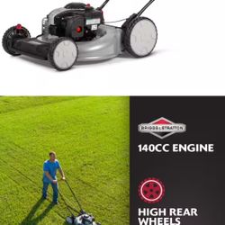 New Gas Powered Lawn Mower
