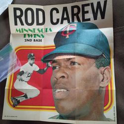 Rod Carew poster
