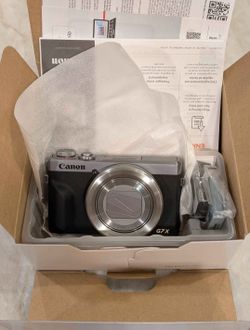 Canon PowerShot G7X Mark III Camera  - Sliver