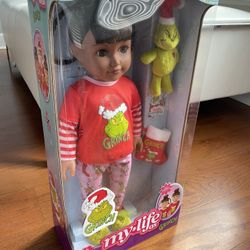 My Life As Grinch 18" brunette doll! New In Package!
