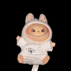 Labubu Cream White bunny plush w t-shirt