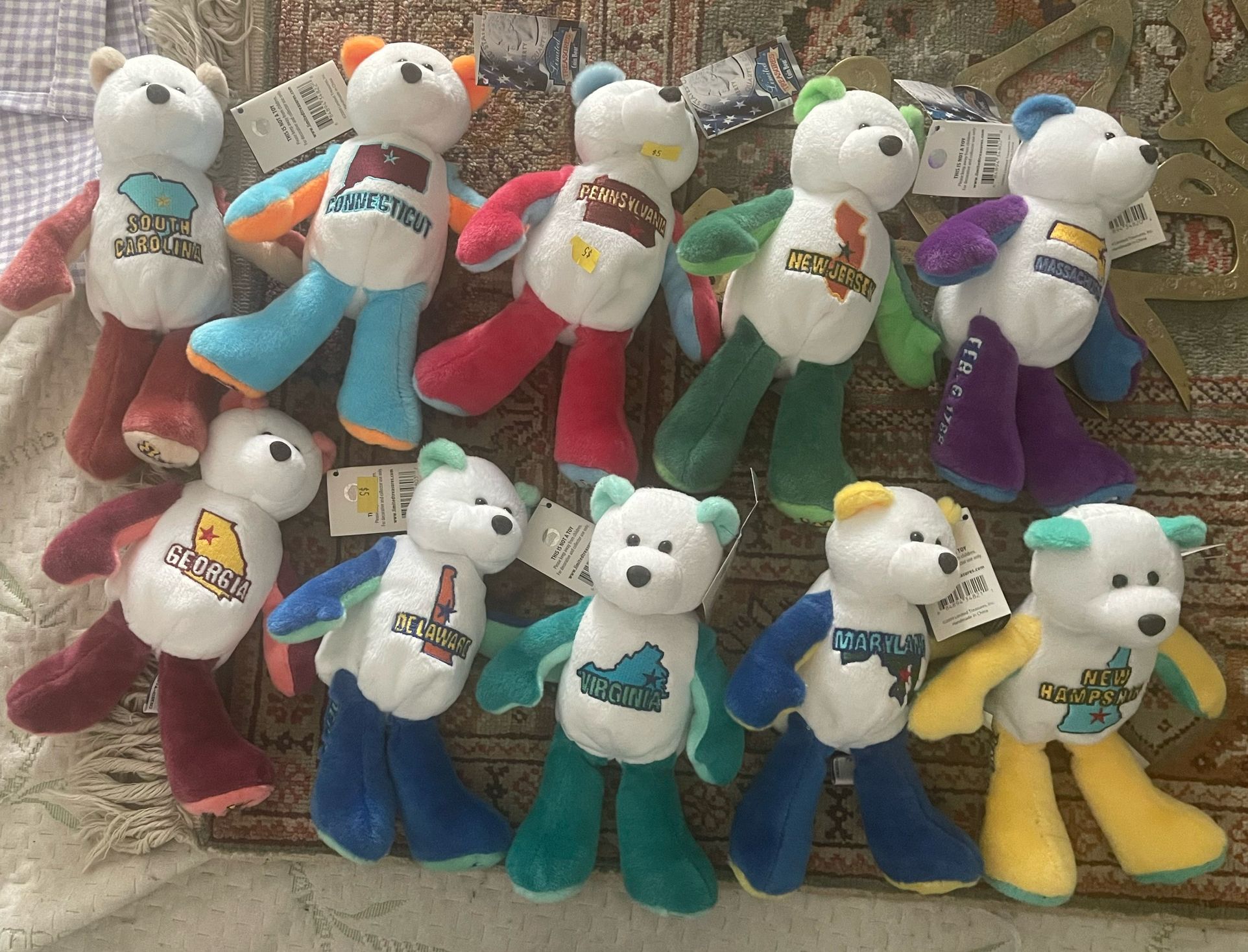 State Coin Beanie babies