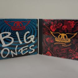 Aerosmith CDs, Set Of 4 Different Titles - 1 New!