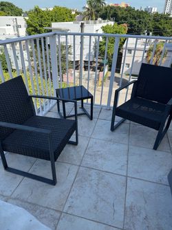 3-Piece Outdoor Patio Furniture Set
