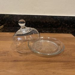 Princess house heritage butter dish