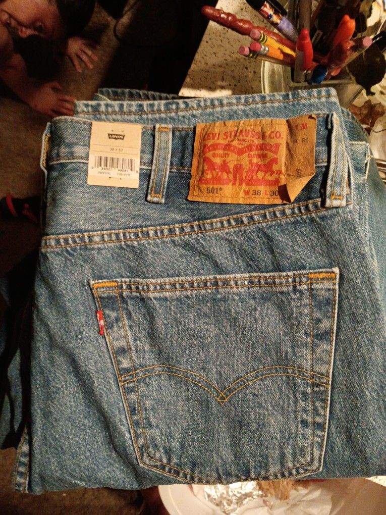501 Original Levi's 100 % Cotton