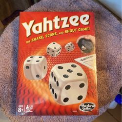 New Factory Sealed Yahtzee Game By Hasbro