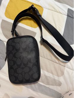 Authentic leather Coach bag, like new