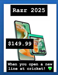 Motorola Razr 2025 Flip Phone