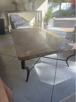 Marble Top Coffee Table