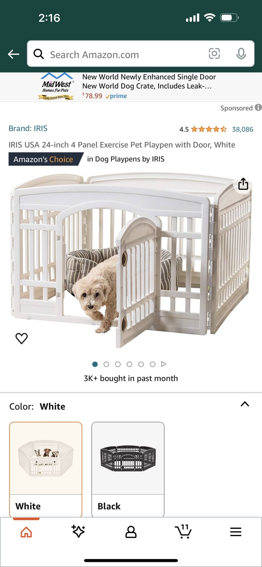 Puppy Playpen 