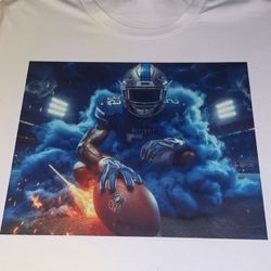 Graphic Design Polyester T-Shirt ( Any Size)