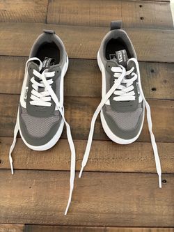 Vans Gray Low-Top Sneakers size 13