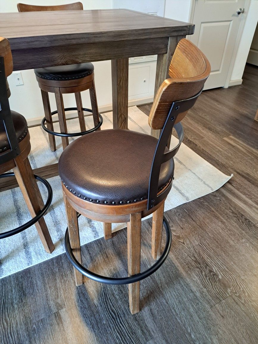 Signature Design by Ashley Pinnadel Rectangular Dining Room Counter