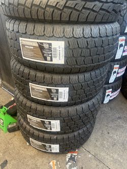 275/55/20 Pegasus AT #4 NEW TIRES INSTALLATION AND BALANCE INCLUDED 50,000 MILES WARRANTY