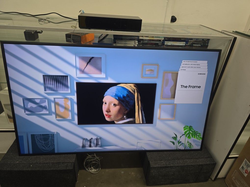 55" Samsung Qled The Frame 120hz Smart Tv 4k