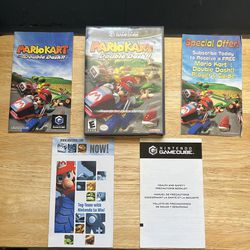 Mario Kart: Double Dash (Nintendo GameCube, 2003) Case And Manual Only