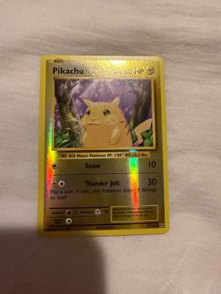 Pokemon Pikachu Reverse Halo