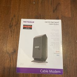 Netgear CM700 High Speed Cable Modem